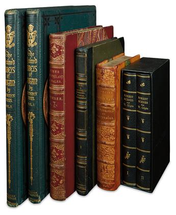 (ENGLAND.) Group of 5 titles in 7 volumes.